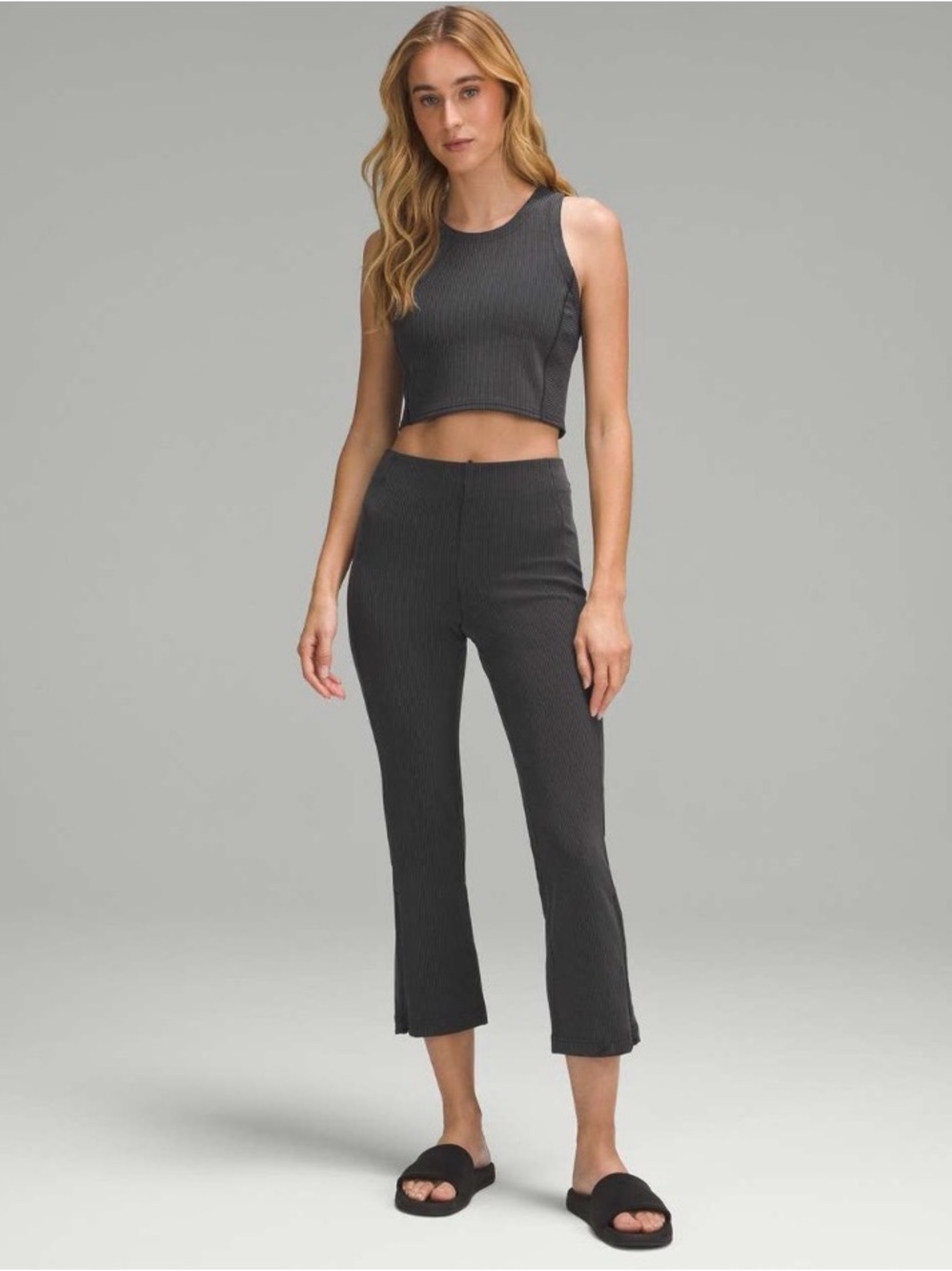 Lululemon Ribbed Softstreme Cropped Tank Top - Picture 2 of 7